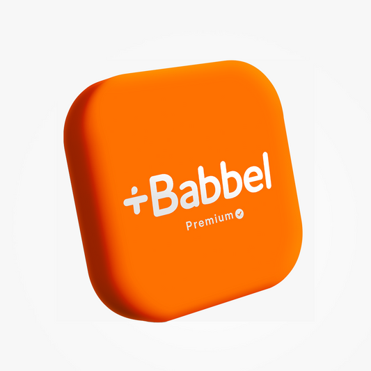 Babbel languages - 12Mois