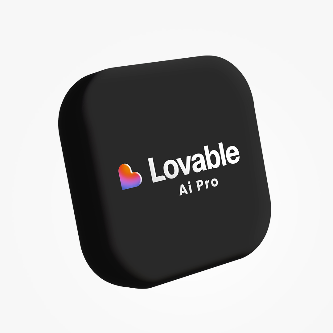Lovable Ai Pro – 3 Mois